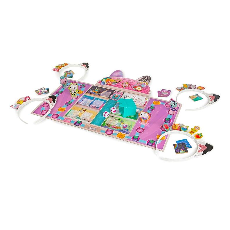 Juego de mesa "Miausombroso"-Gabby's Dollhouse-1