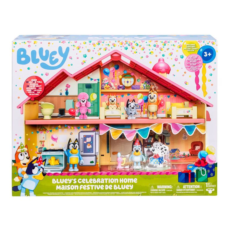 Casa de Celebración de Cumpleaños Bluey - Imexporta-1