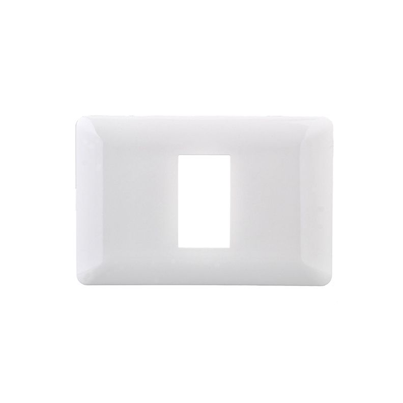 Pack 3 Placa Simple Con Soporte Blanco-1