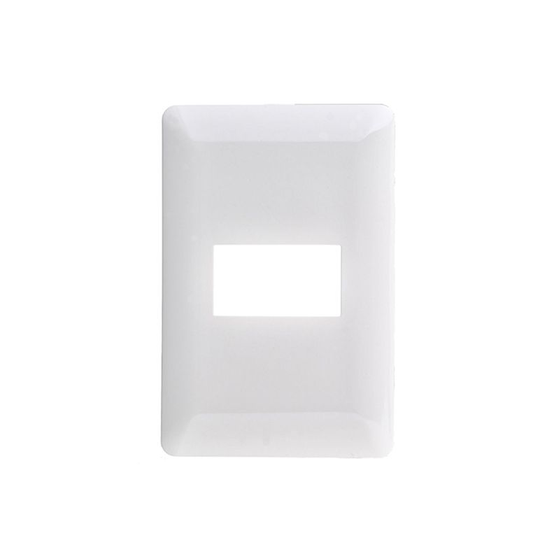 Pack 3 Placa Simple Con Soporte Blanco-2