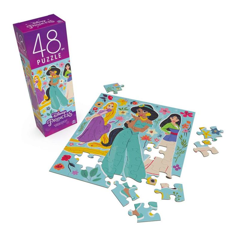Rompecabezas "Princesas" de 48 piezas- Princesas Disney-0
