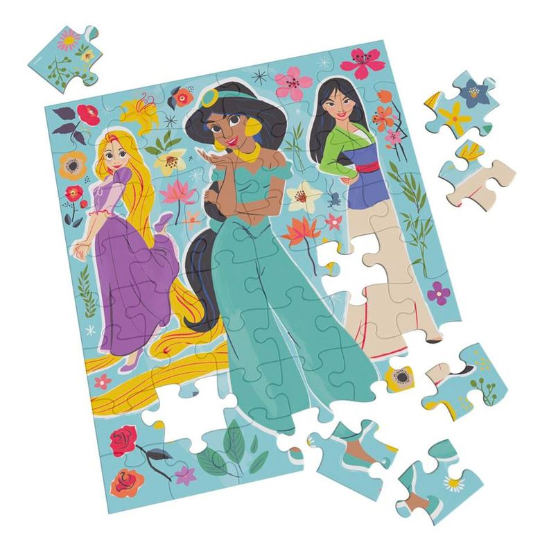Rompecabezas "Princesas" de 48 piezas- Princesas Disney-1