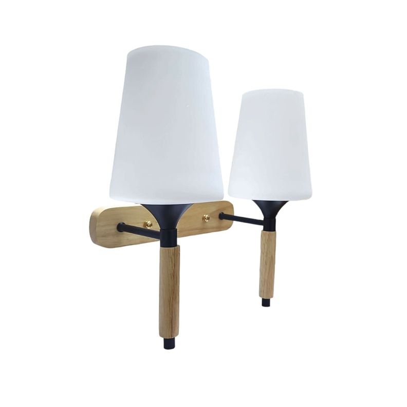 Apliqué de Pared Doble Lusitania Porta E-27 Incluye Ampolleta Cálida-0