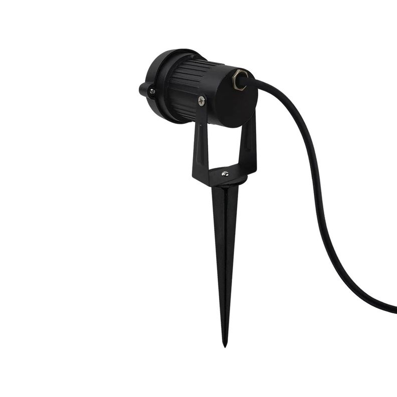 Foco LED Estaca Jardín 5W Luz Rojo-2