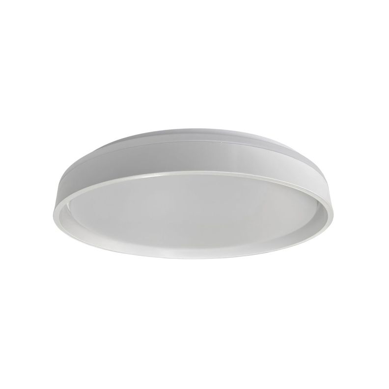 Lámpara LED C/Control 3 Colores 48w Borde Blanco Taurus I-0