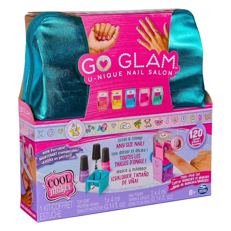 Juego de Manicura/Pedicura Portátil "Go Glam"- Cool Maker-0