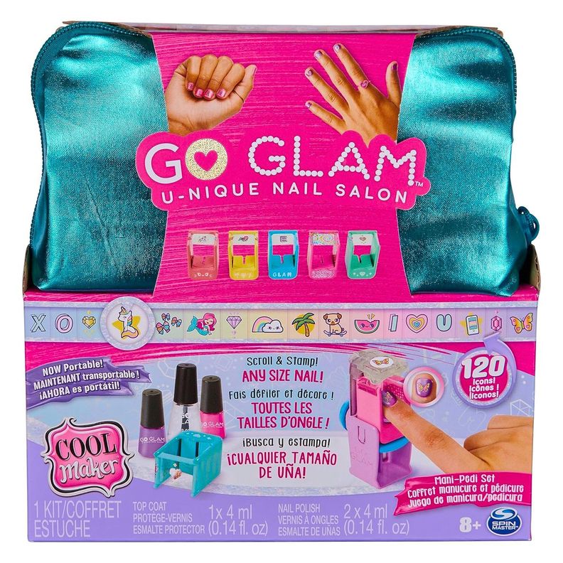 Juego de Manicura/Pedicura Portátil "Go Glam"- Cool Maker-7
