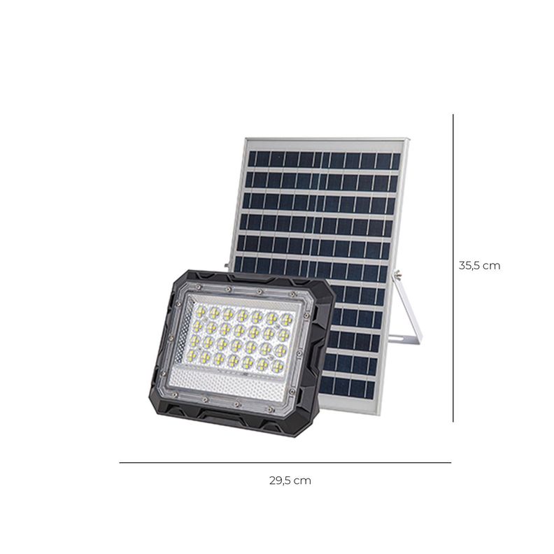 Foco Proyector LED Panel Solar 570Lm 6500K-1