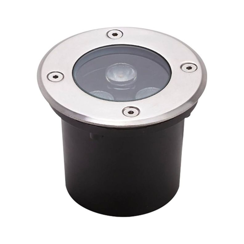 Foco LED De Piso 3W Luz Cálida IP 67-0