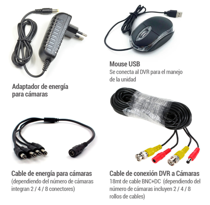 Kit Cctv 8 Cámaras Seguridad + Disco Duro 1 Terab Hd 720p-1
