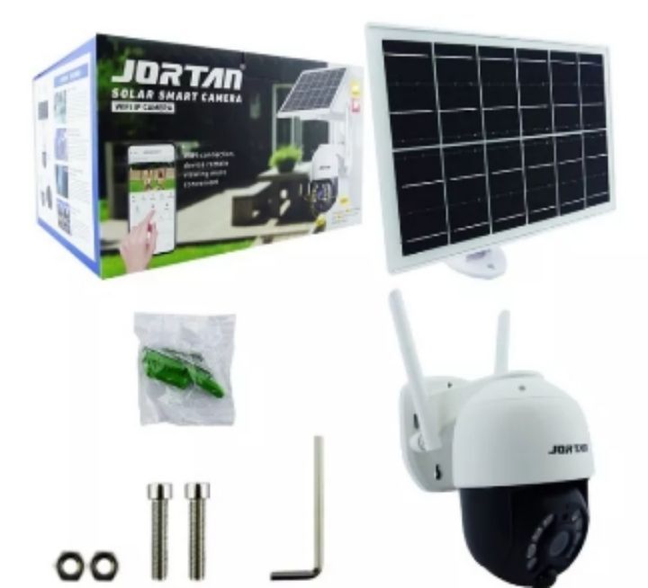 Cámara de Seguridad IP Robotica Solar Inalámbrica 1080P Marca Jortan-1