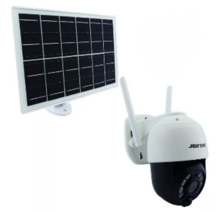 Cámara de Seguridad IP Robotica Solar Inalámbrica 1080P Marca Jortan-0