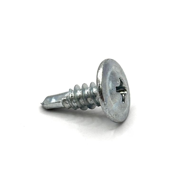 5 Cajas Tornillo C/lenteja Wisefix Pta/broca 8x1/2 Zinc 500u