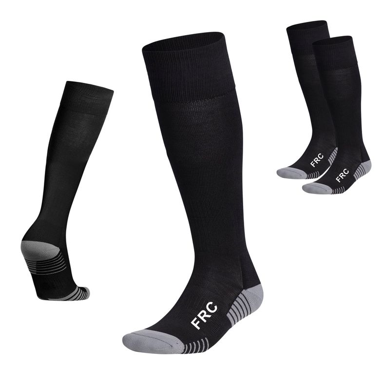 Medias De Futbol Deportivas FRC Adulto Negro-1