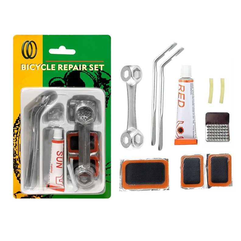 Kit De Reparación Bicicleta 10 piezas-1