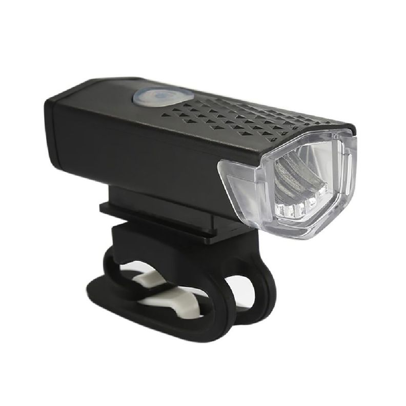 Luz Led Delantera Para Bicicleta Blanca-1