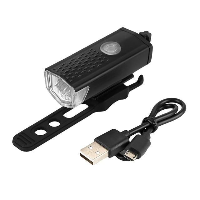 Luz Led Delantera Para Bicicleta Blanca-12