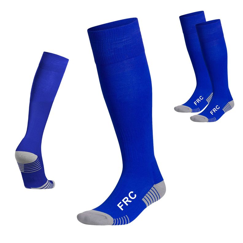 Medias De Futbol Deportivas FRC Infantil Azul Rey-1