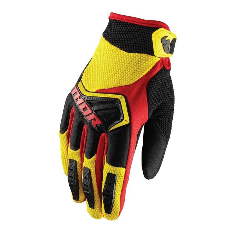 Guantes Ciclismo Largos Thor Amarillo-0