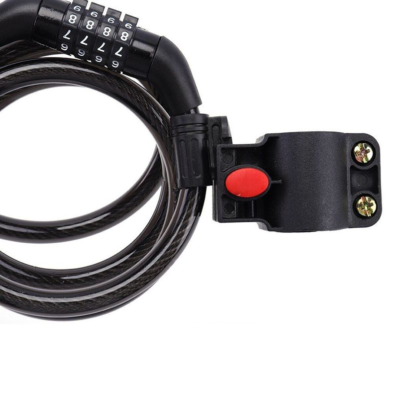 Candado para Bicicleta 4 Dígitos-4