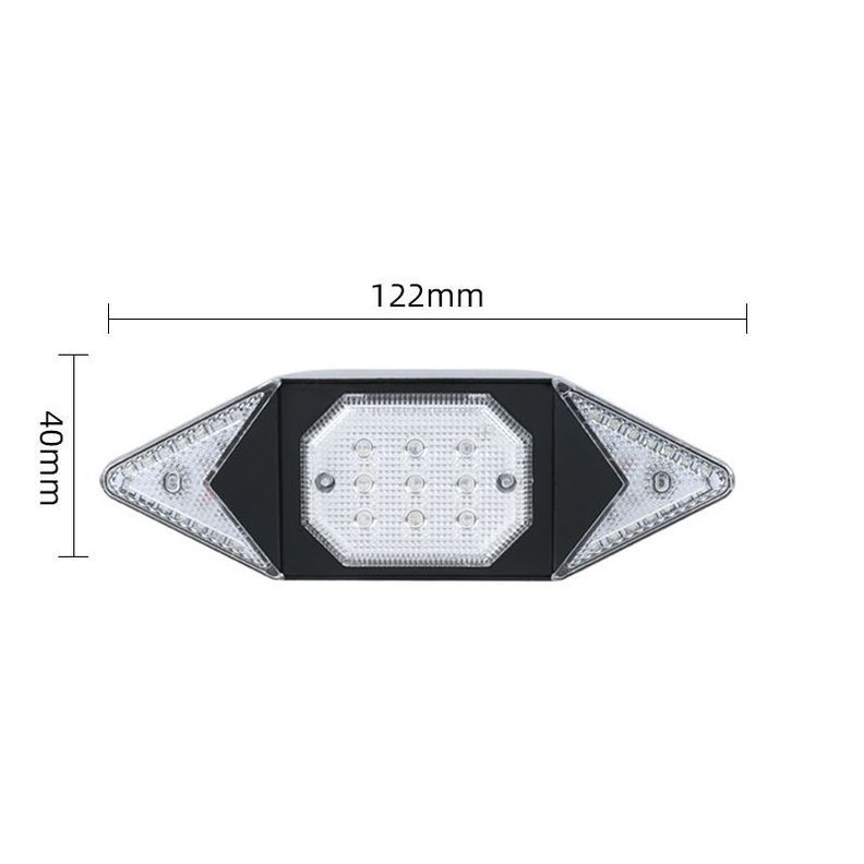 Luz Trasera Para Bicicleta Con Direccionales-4