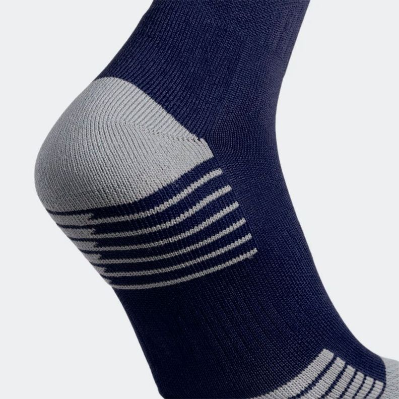 Medias De Futbol Deportivas Azul Marino Con Líneas Frc Adulto-1