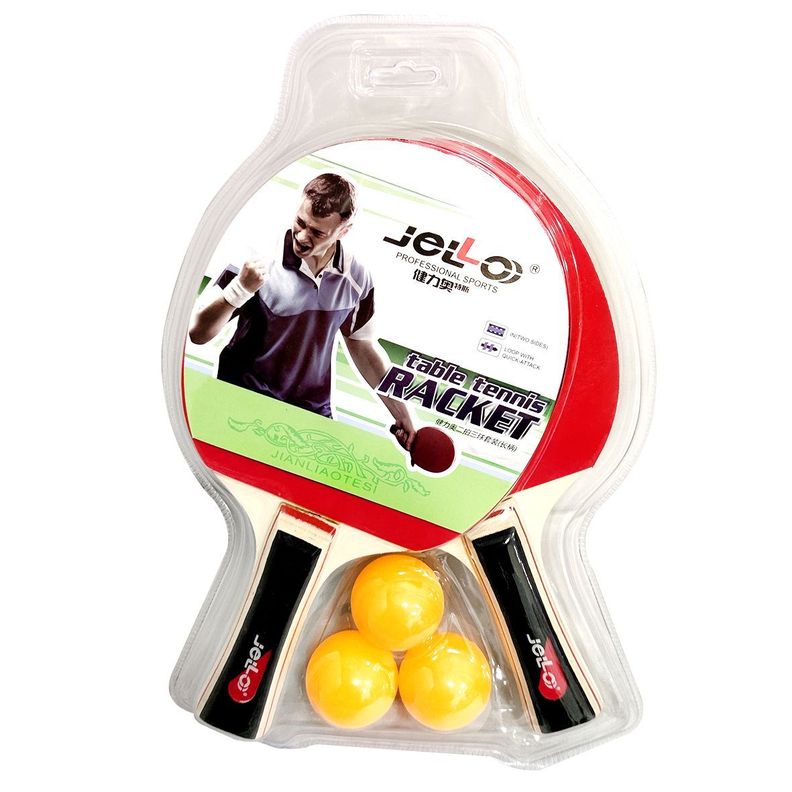 Set De Ping-Pong Tenis De Mesa Tradicional 2-0