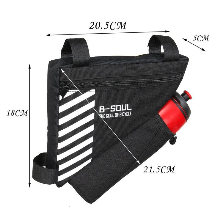 Bolso Triangular Bicicleta Porta Botella-2
