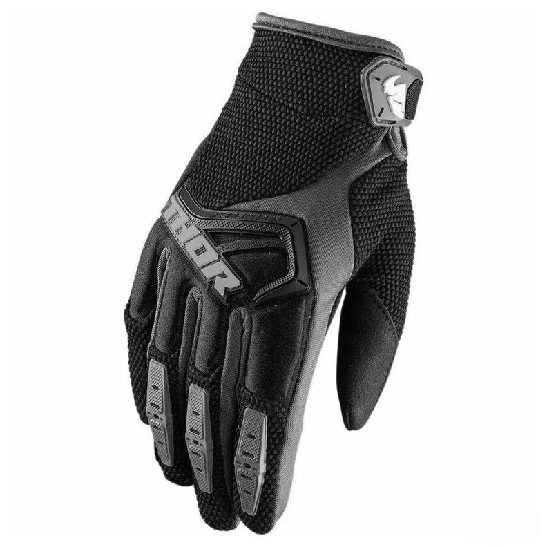 Guantes Ciclismo Largos Thor Negro-0