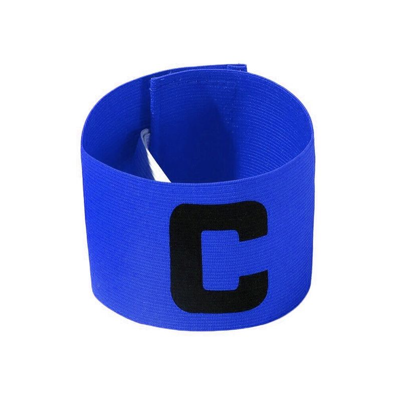Banda de Capitán de Fútbol Azul-0