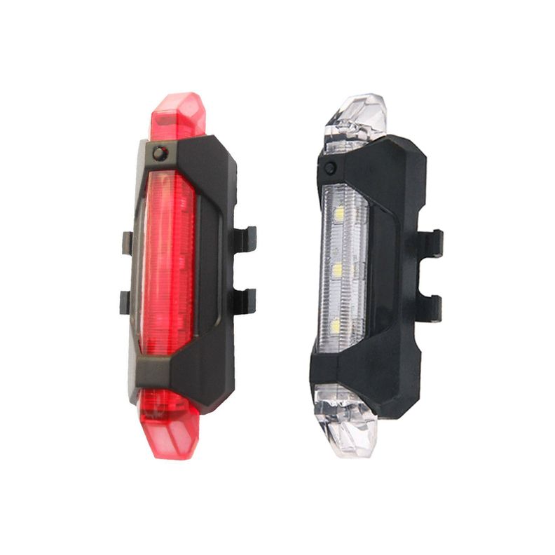 Pack de Luces para Bicicleta Blanca + Roja-0