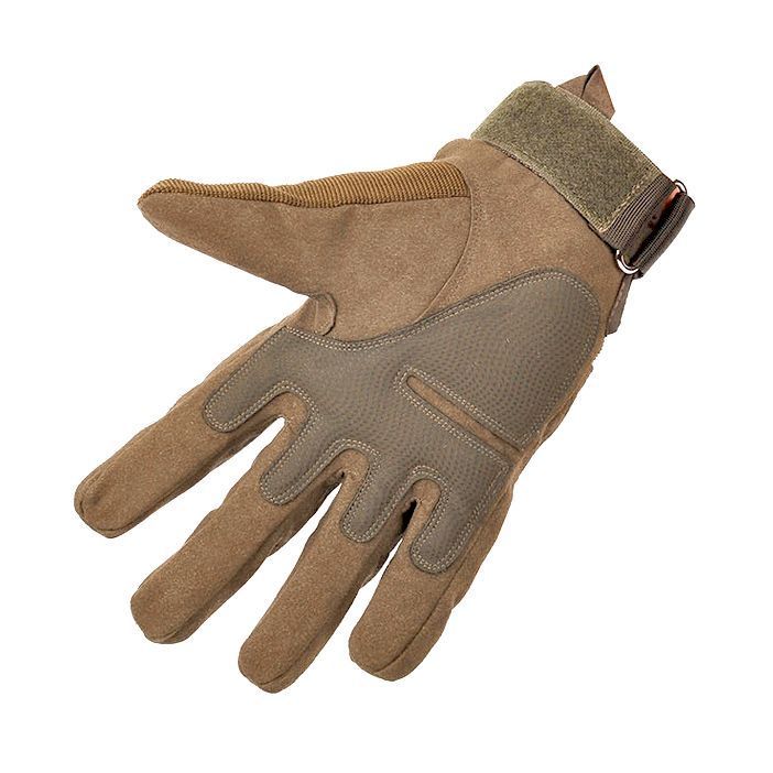 Guantes Tácticos Largos Nudillos Reforzados Beige-1