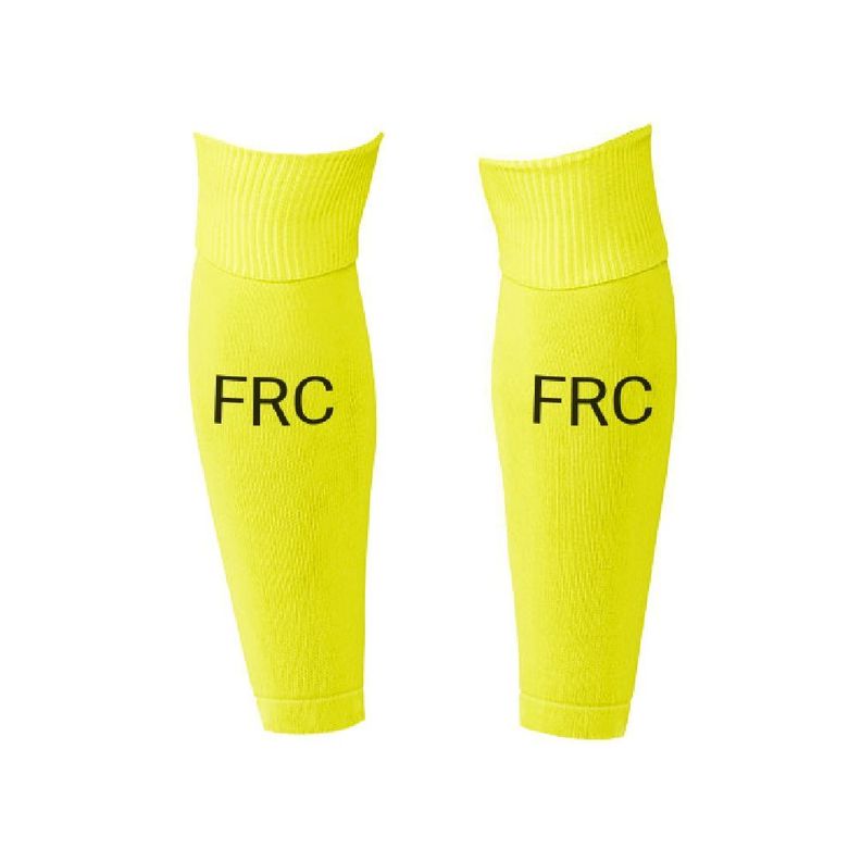 Medias De Futbol FRC Sin Pie Amarillo Fluor-0