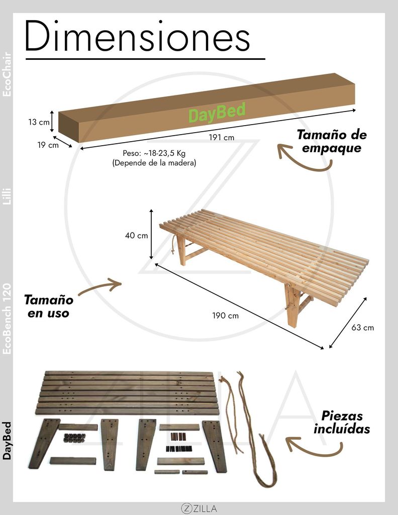 Banca Finlandesa 1.90 m Madera Pino Silvestre Europeo Gris Aceitado / Uso interior y exterior-1