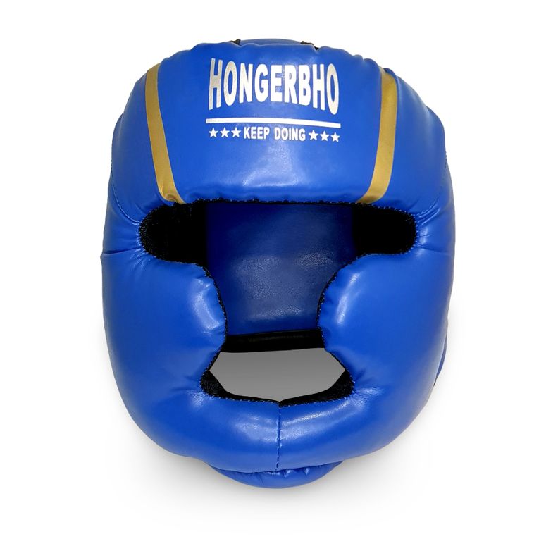 Cabezal Casco Protector para Box Boxeo Azul S-0