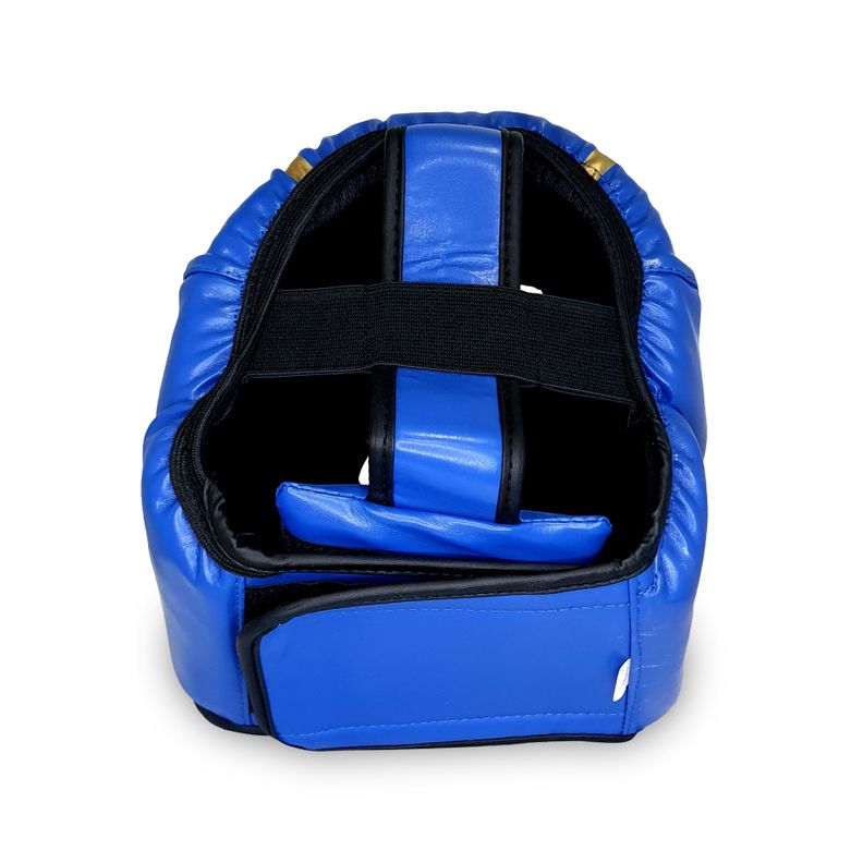 Cabezal Casco Protector para Box Boxeo Azul S-1