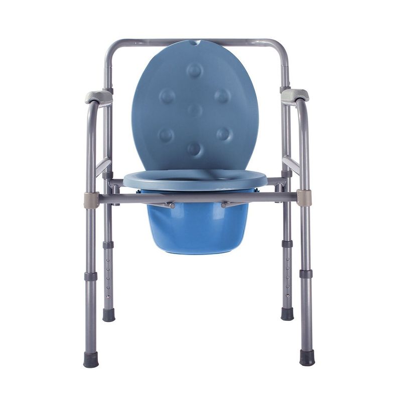 Silla Wc Baño Portatil Plegable Alum Camping-1