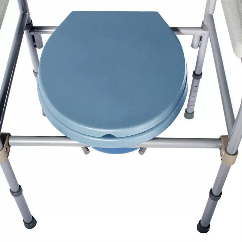 Silla Wc Baño Portatil Plegable Alum Camping-4