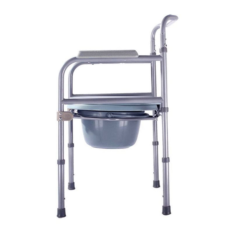 Silla Wc Baño Portatil Plegable Alum Camping-3