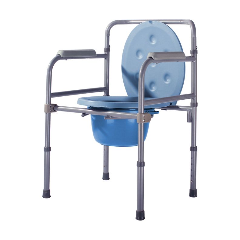 Silla Wc Baño Portatil Plegable Alum Camping-0