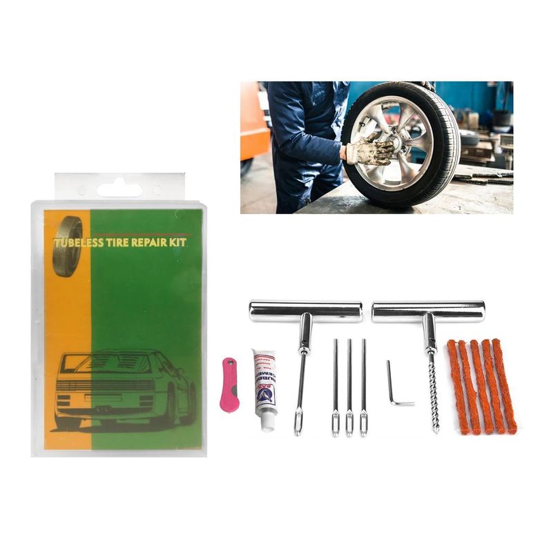 Kit de Reparación de Neumáticos para Auto-1