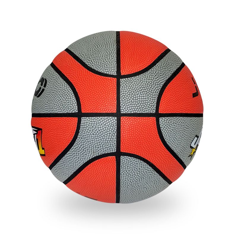 Balón de Basquetbol Jello N° 7 Naranja/Gris-1