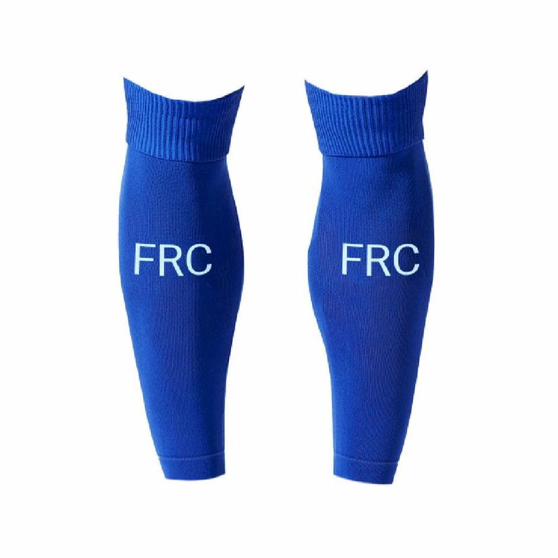 Medias De Futbol FRC Sin Pie Azul Rey-0