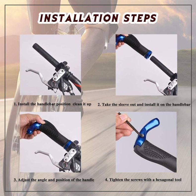 Puños para Bicicleta con Cachos-2