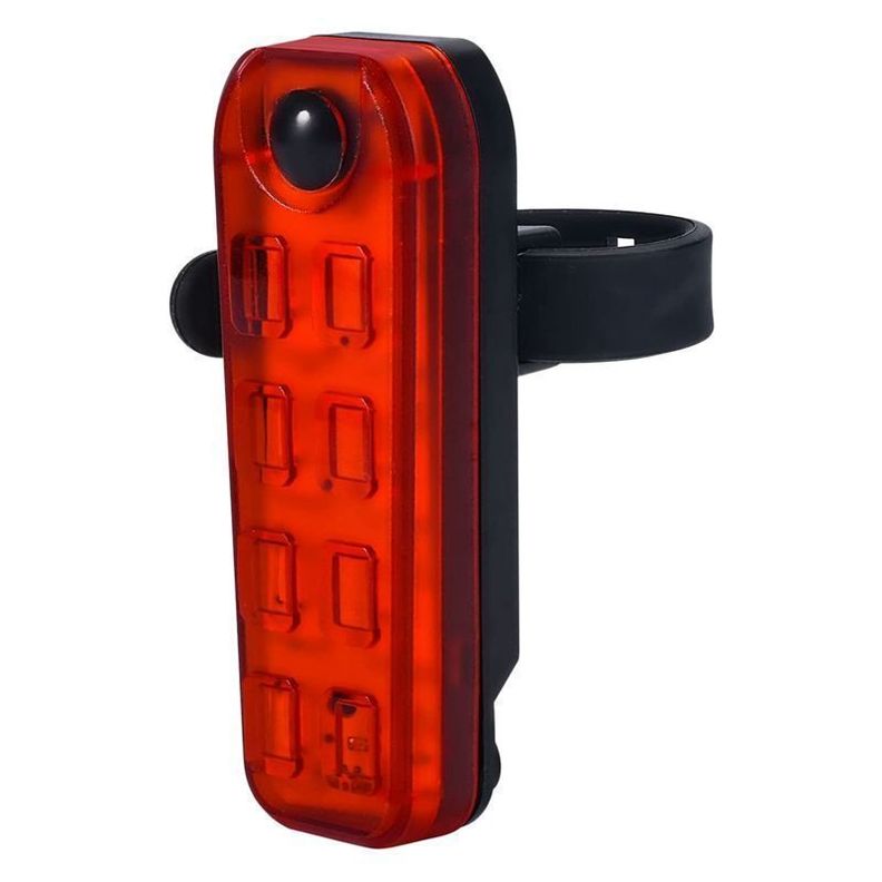 Luz Trasera Bicicleta 8 LED Rojo-7