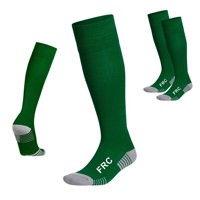 Medias De Futbol Deportivas FRC Infantil Verde-1