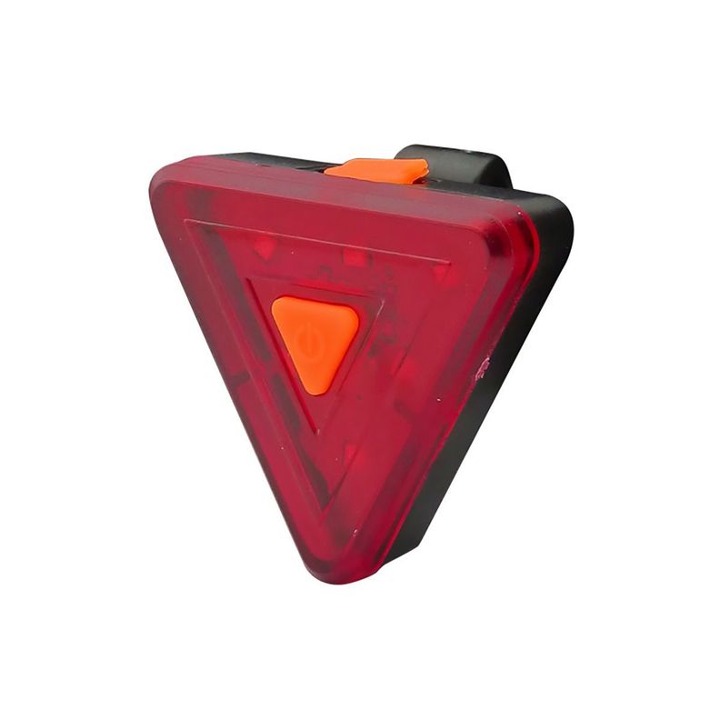 Luz Trasera Triangular Para Bicicleta-0