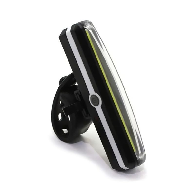 Luz Led Trasera Para Bicicleta Blanco Rojo-0