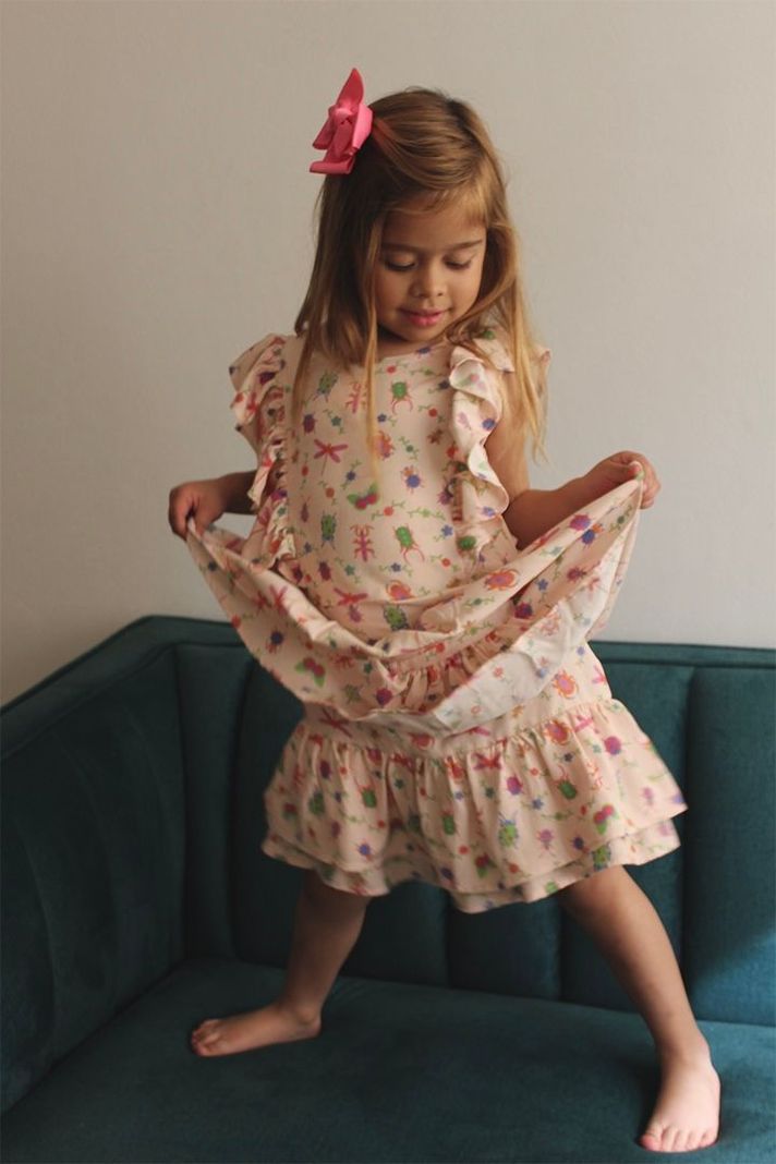 Vestido Expansible con Vuelos -4