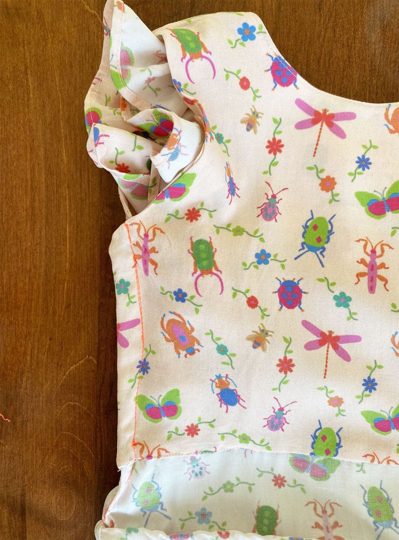 Vestido Expansible con Vuelos -6